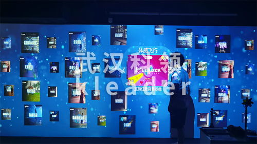 大數據系統賦能信息展示墻 人物與產品合集的智能化呈現